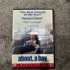 Universal About a Boy DVD - Blue and White Cover